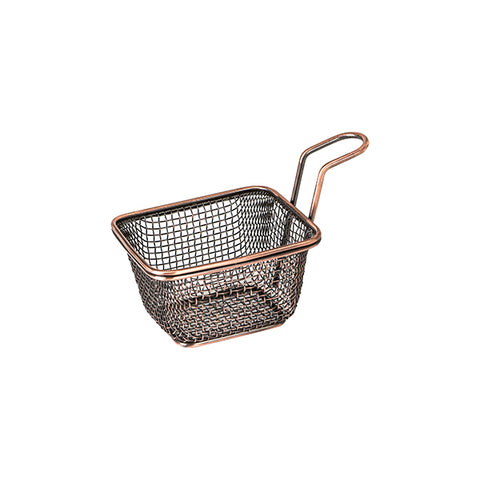 Moda BROOKLYN SERVICE BASKET-S/S | 80x60x65mm,  ANTIQUE COPPER (Each)