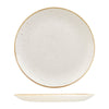 Churchill STONECAST ROUND COUPE PLATE-324mm Ø  BARLEY WHITE (x6)