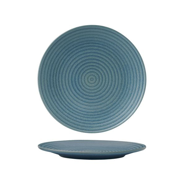 Zuma DENIM ROUND COUPE RIBBED PLATE-210mm Ø  (x6)