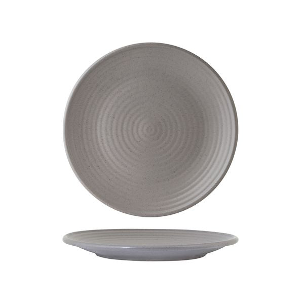 Zuma HAZE ROUND COUPE RIBBED PLATE-210mm Ø  (x6)