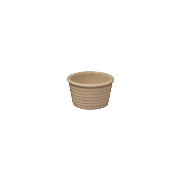 Zuma SAND RIBBED RAMEKIN-85mm Ø | 50mm H  (x6)