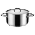 Pujadas TOP LINE BOILER/SAUCEPOT-18/10, W/COVER, 240x140mm/6.3lt   (Each)