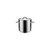 Pujadas TOP LINE STOCKPOT-18/10, W/COVER, 200x200mm/6.2lt   (Each)