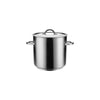 Pujadas TOP LINE STOCKPOT-18/10, W/COVER, 300x300mm/21.2lt  (Each)