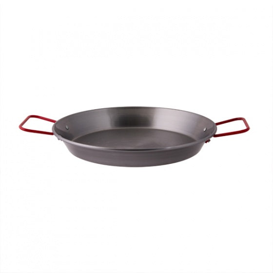 Pujadas PAELLA PAELLA PAN-BLACK STEEL, 380mm   (Each)