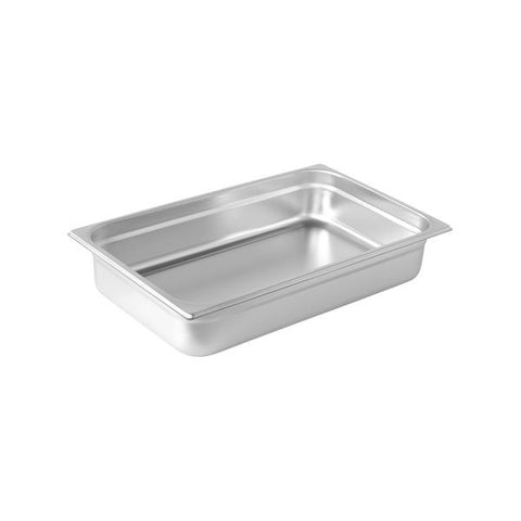 Pujadas  GASTRONORM PAN-18/10, 1/1 SIZE 100mm  (Each)