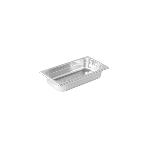 Pujadas  GASTRONORM PAN-18/10, 1/3 SIZE 100mm, PERFORATED  (Each)