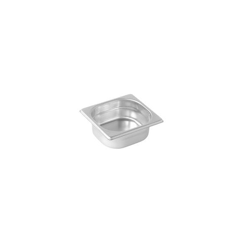 Pujadas  GASTRONORM PAN-18/10, 1/6 SIZE 100mm  (Each)