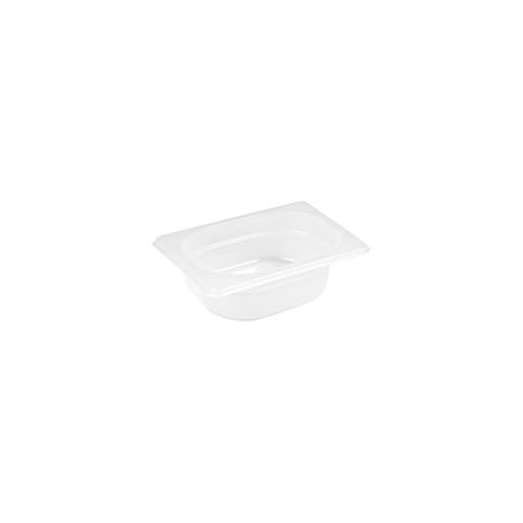 Pujadas POLYPROPYLENE GASTRONORM CONTAINER-PP | 1/9 SIZE 100mm OPAQUE (Each)