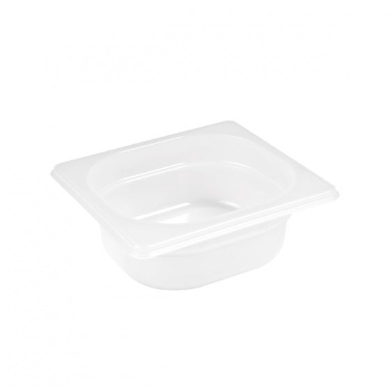 Pujadas POLYPROPYLENE GASTRONORM CONTAINER-PP | 1/6 SIZE 100mm OPAQUE (Each)