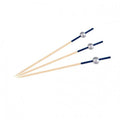 Design En Bouche  BAMBOO SKEWER-MARINE | 150mm | 100pcs/Pack BAMBOO (Pack)