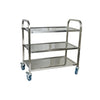 Sunnex TROLLEYS SERVING TROLLEY-S/S | XHD | 3 SHELF | 850x450x900mm  (Each )