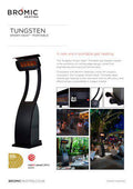 BROMIC Tungsten Portable GAS Outdoor heater